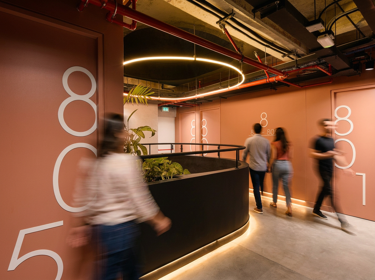 Hunters · Espacio interior