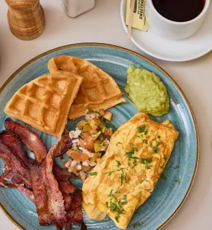 Desayuno incluido en Hunters